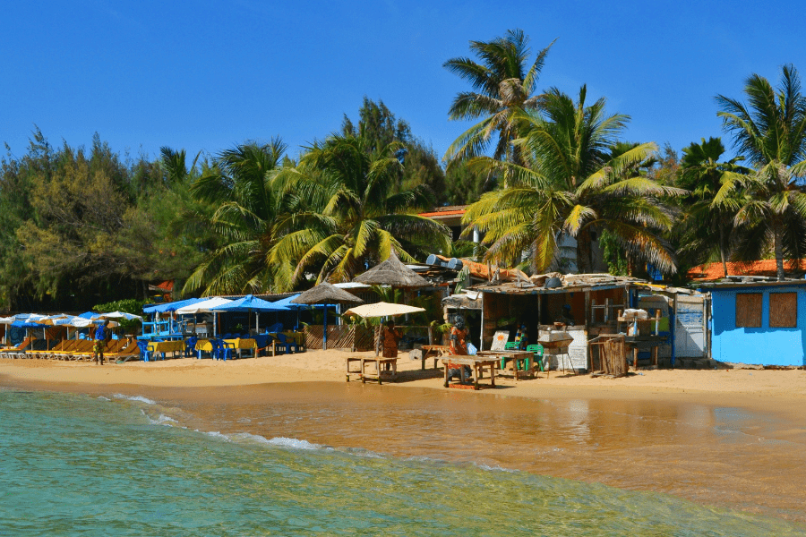 Beach on Ngor Island, Dakar, Senegal