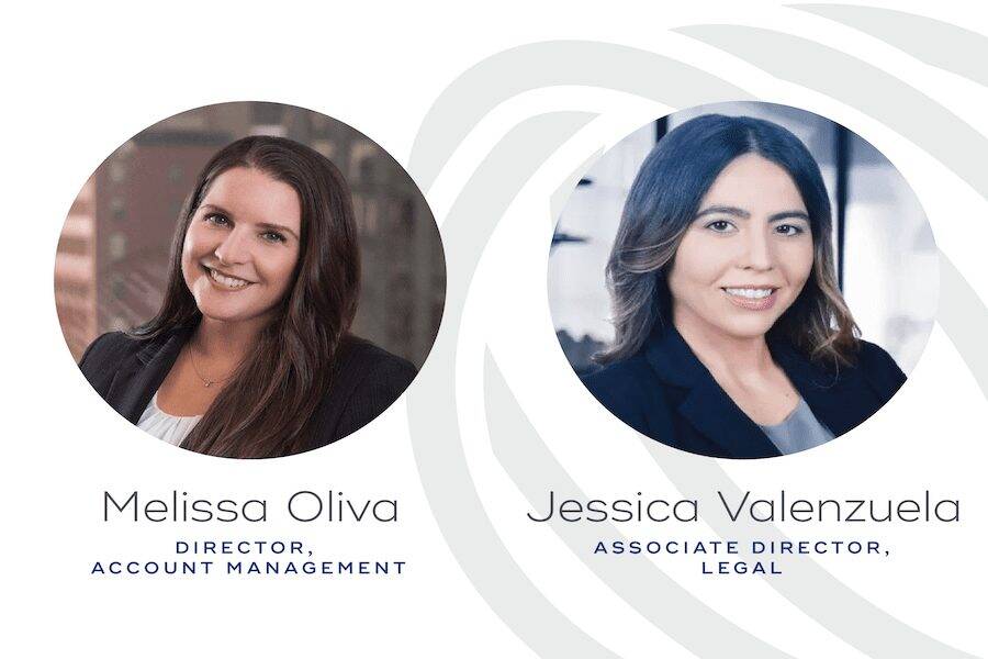 headshot of Melissa Oliva and Jessica Valenzuela